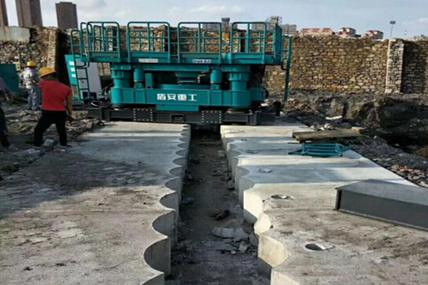我司参与的全回转咬合桩施工案例