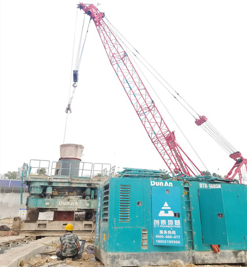 盾安DTR1605H 全套管全回转钻机